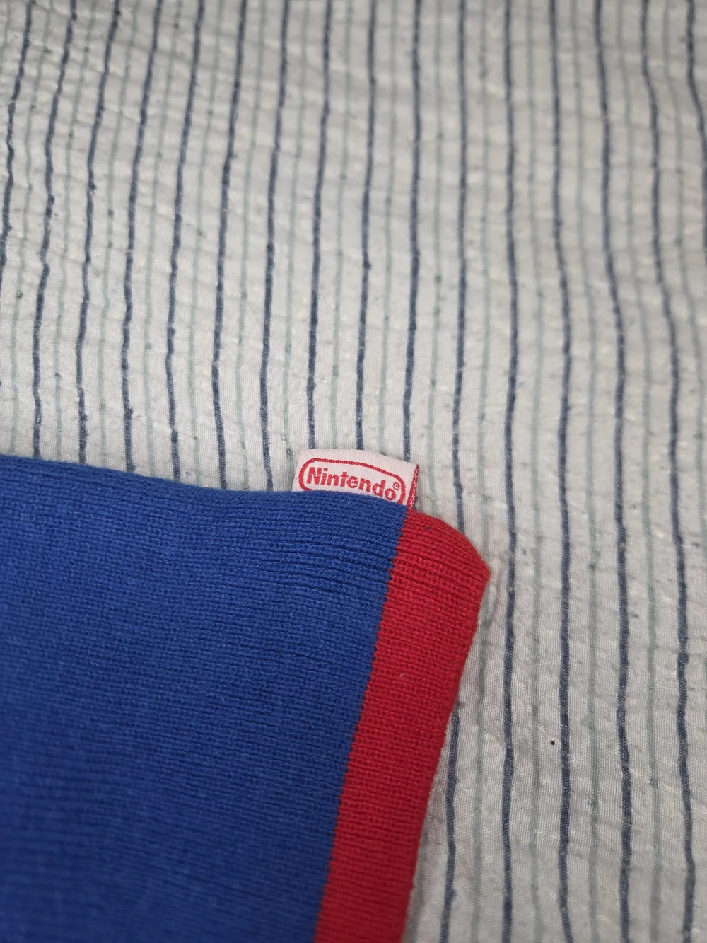 Mario Nintendo 2003 Vintage Beanie Red And Blue New